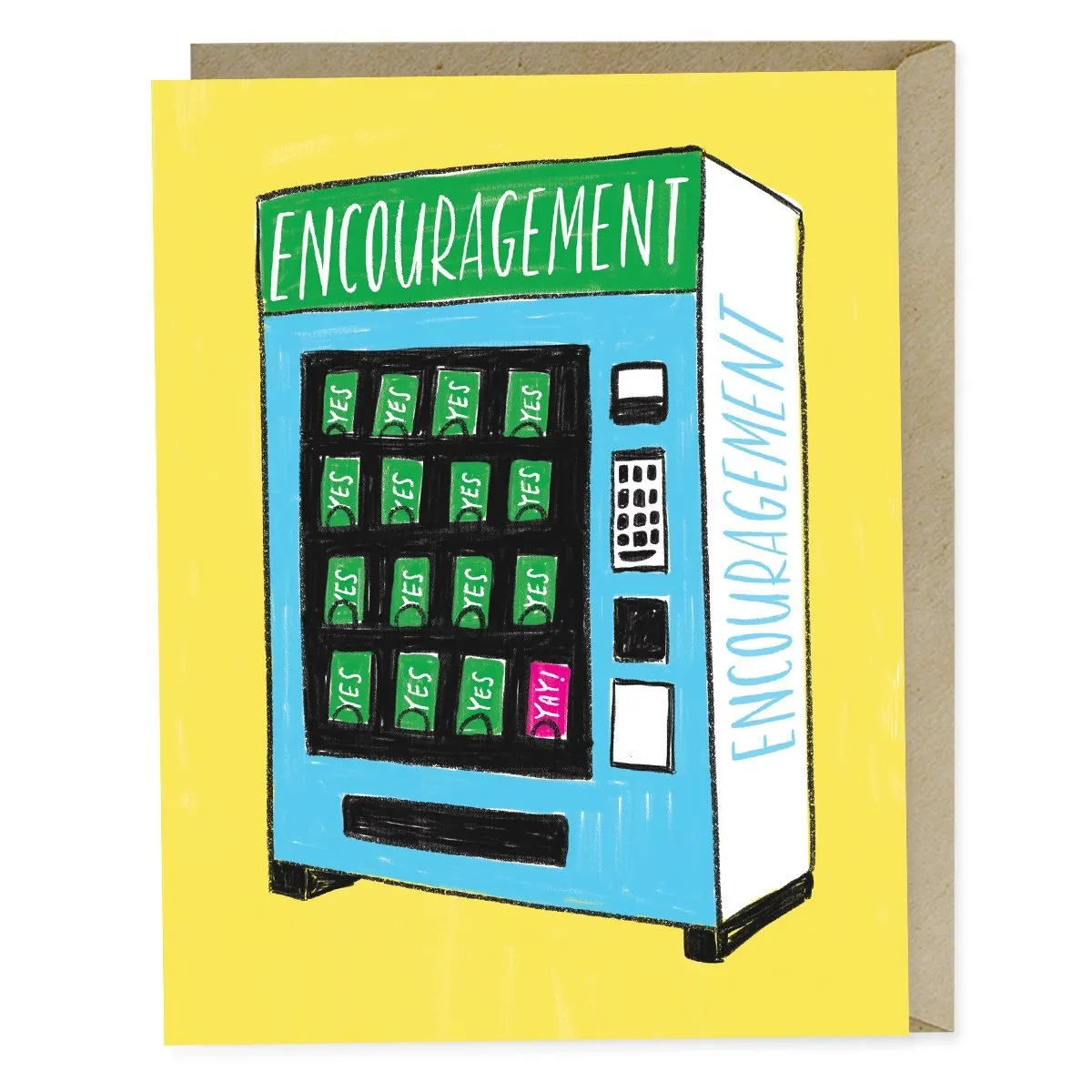 Encouragement Vending Card