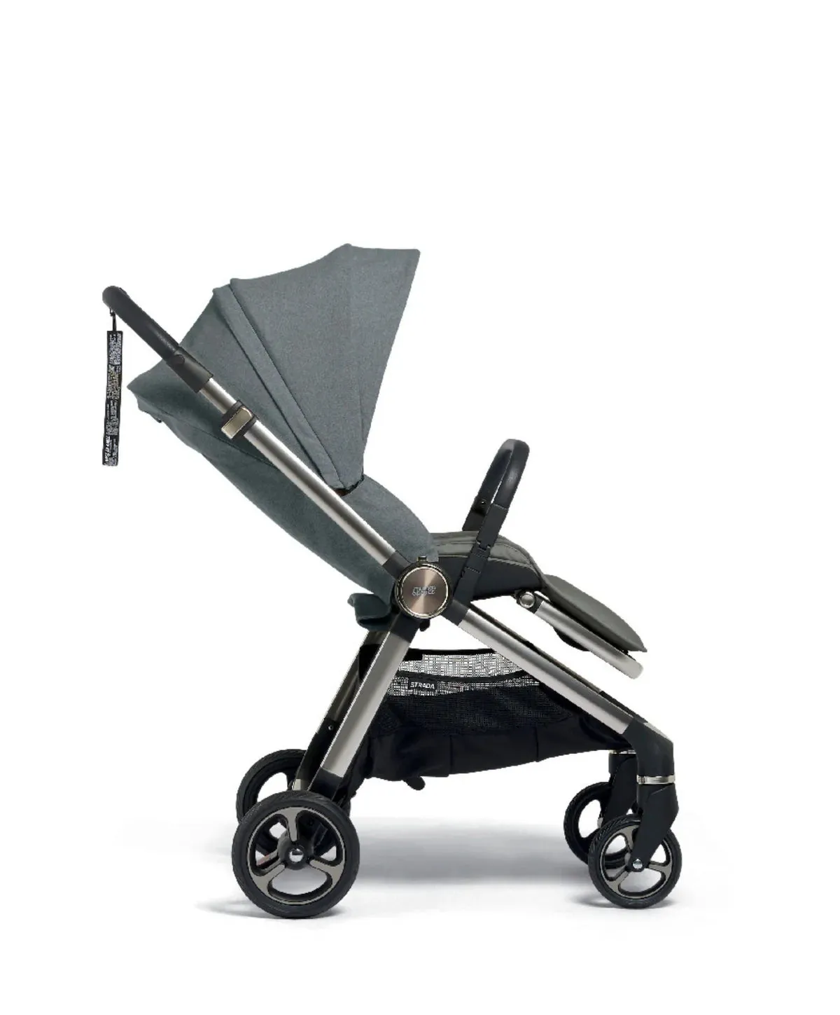 Mamas & Papas Strada Pram Bundle (3 Pieces) - Grey Melange