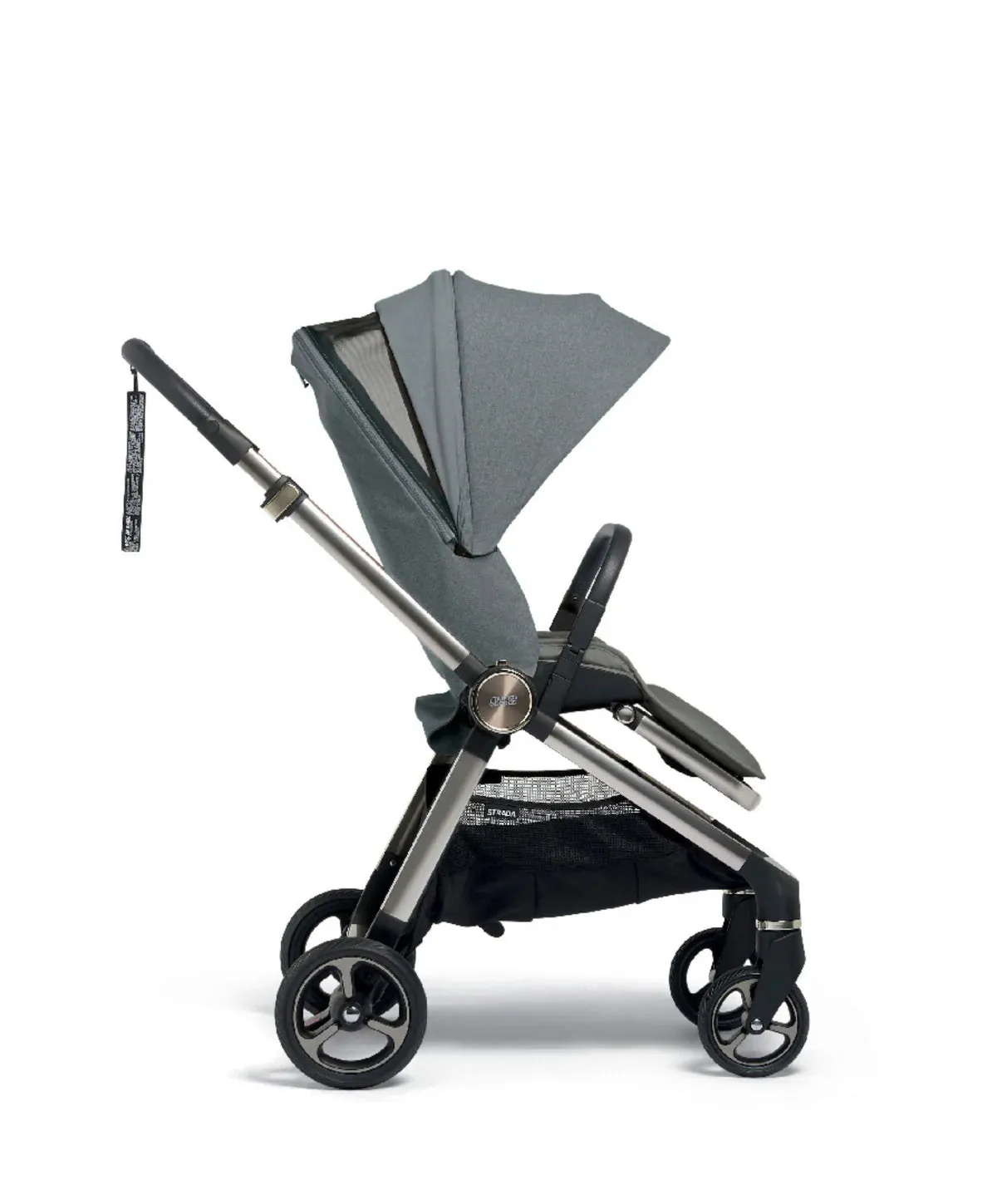 Mamas & Papas Strada Pram Bundle (3 Pieces) - Grey Melange