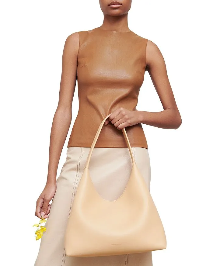 Mansur Gavriel Leather Candy Medium Hobo Bag